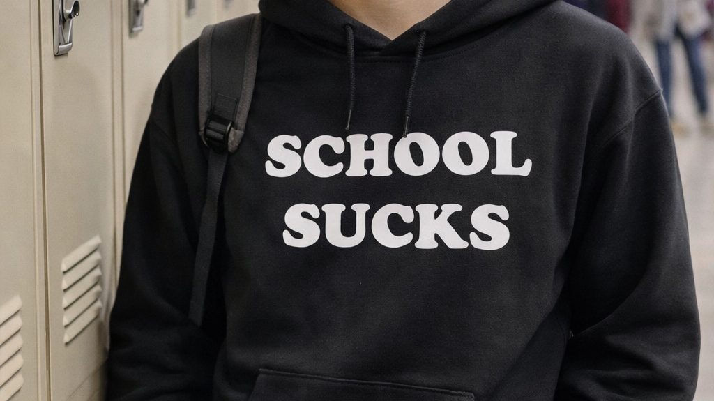 Bluza SCHOOL SUCKS
