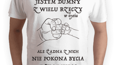 Koszulka dla DZIADKA - Jestem Dumny z Wielu rzeczy