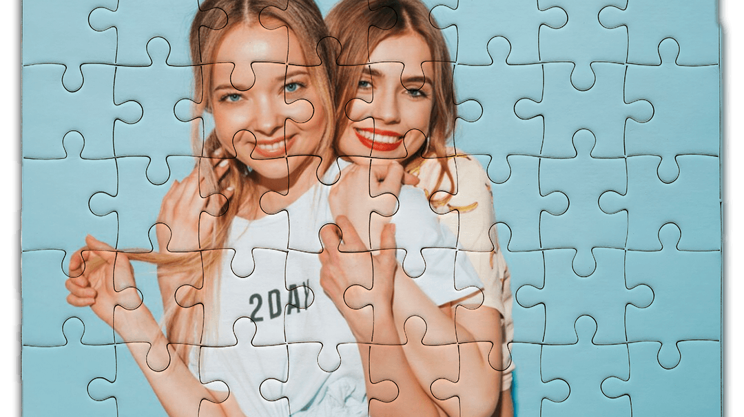 Personalizowane Puzzle dla siostry ze zdjęciem