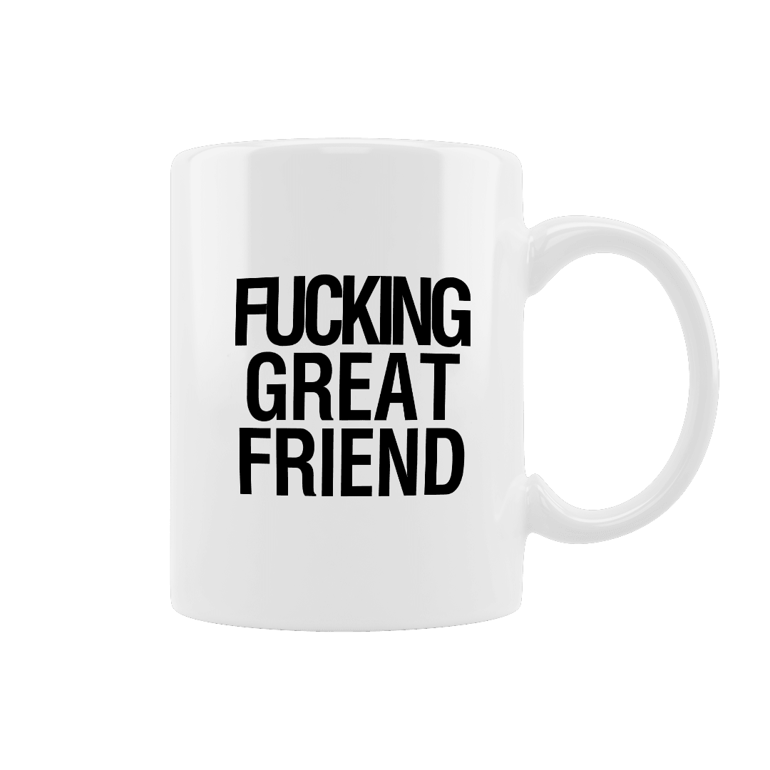 Kubek - F***ing Great Friend na prezent dla przyjaciela/przyjaciółki - Mejkmi - Personalizowane Prezenty Dla Twoich Bliskich!
