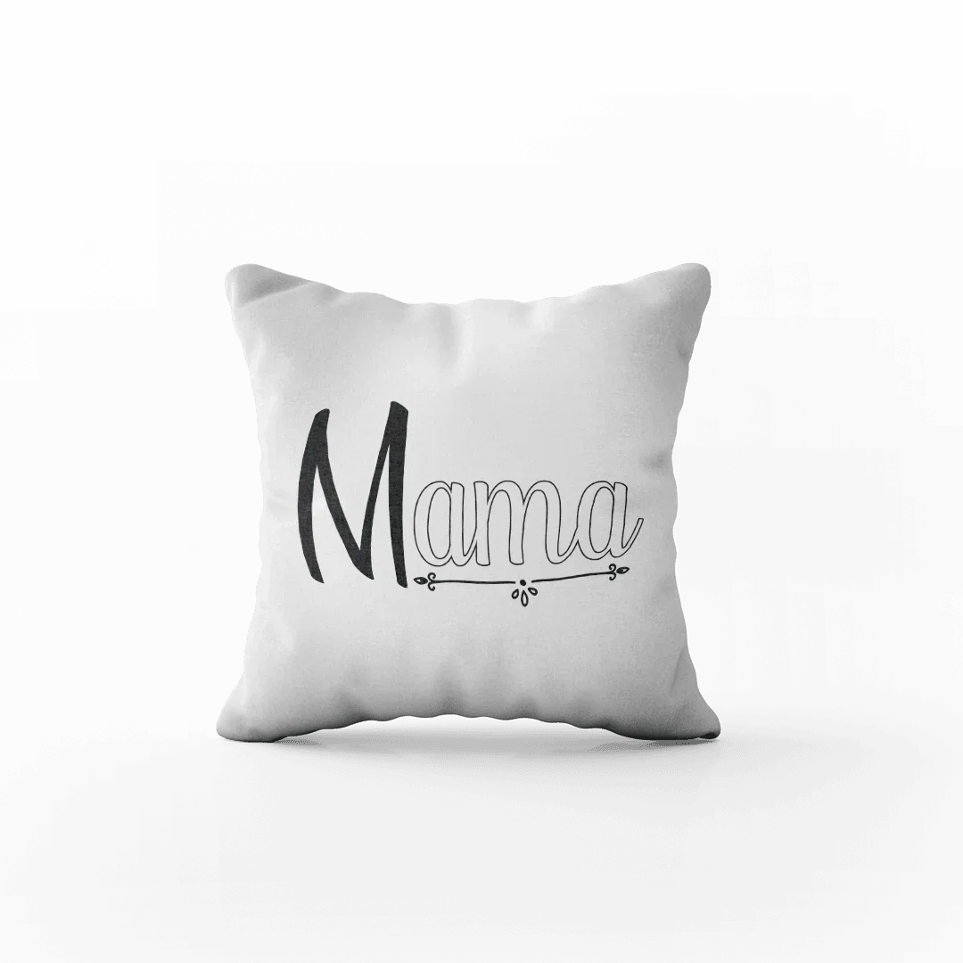Personalizowana poduszka z napisem Mama, idealny prezent dla mamy na Dzień Matki lub urodziny