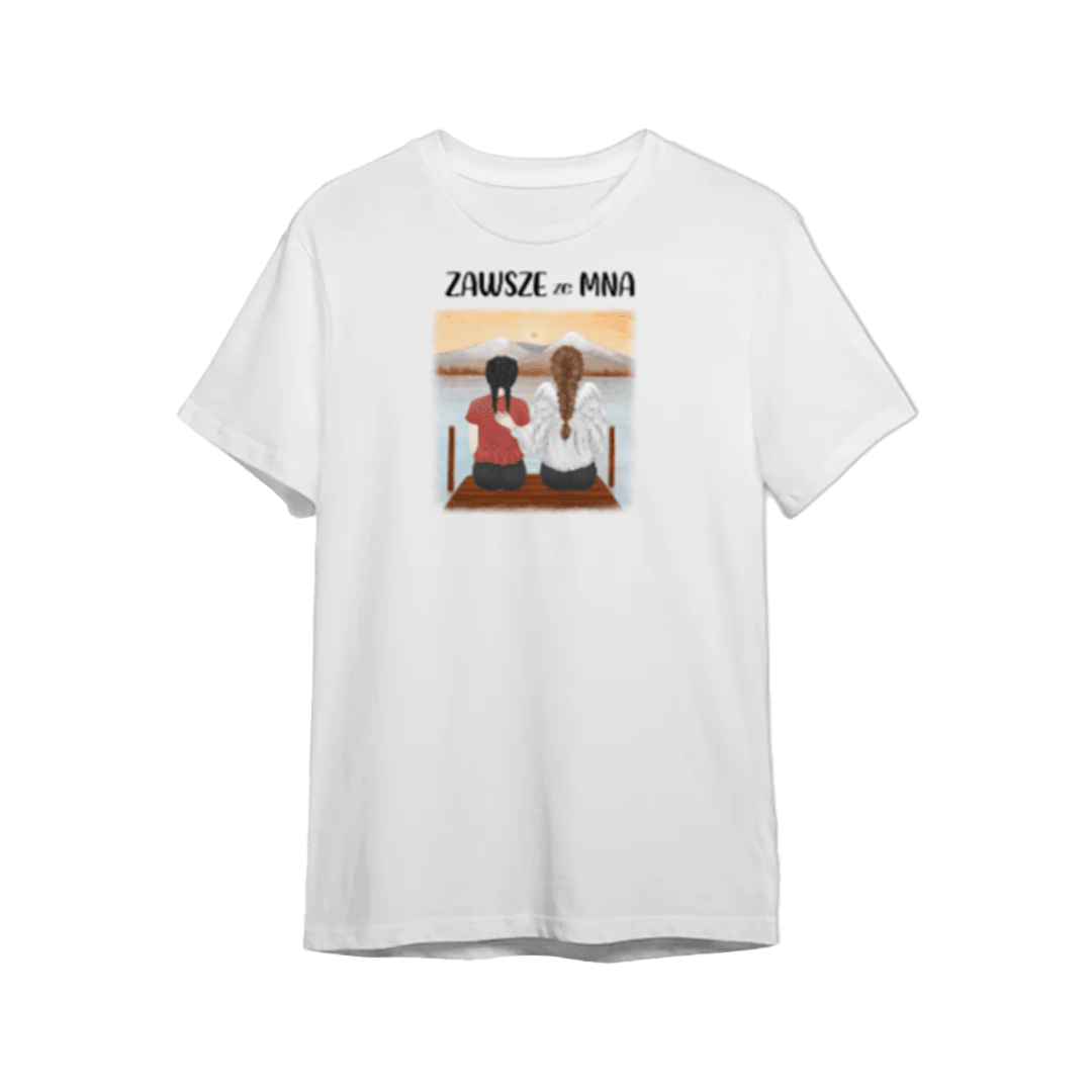 Personalizowana Koszulka - Zawsze razem (Rodzic i dziecko) - Mejkmi - Personalizowane Prezenty Dla Twoich Bliskich!