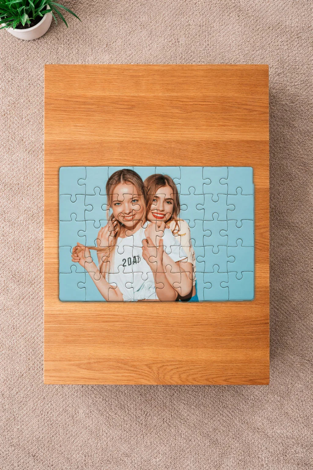 Personalizowane Puzzle dla siostry ze zdjęciem