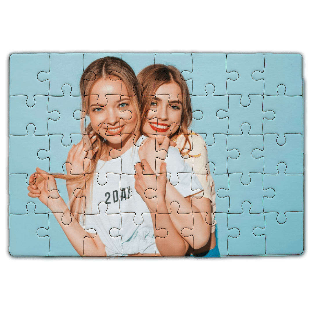 Personalizowane Puzzle dla siostry ze zdjęciem
