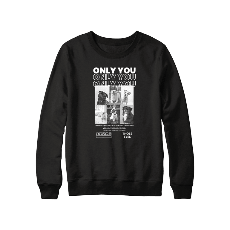 Personalizowana bluza dla miłośnika psów - ONLY YOU