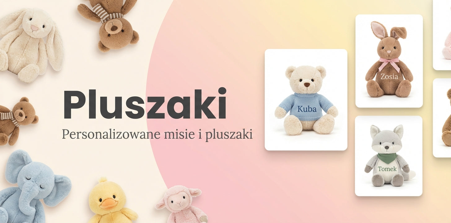 Pluszaki personalizowane MejkMi