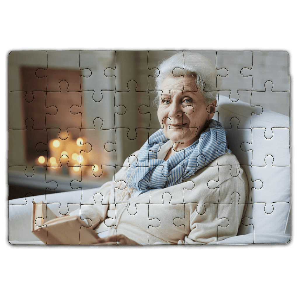 Personalizowane Puzzle dla babci ze zdjęciem - Mejkmi - Personalizowane Prezenty Dla Twoich Bliskich!
