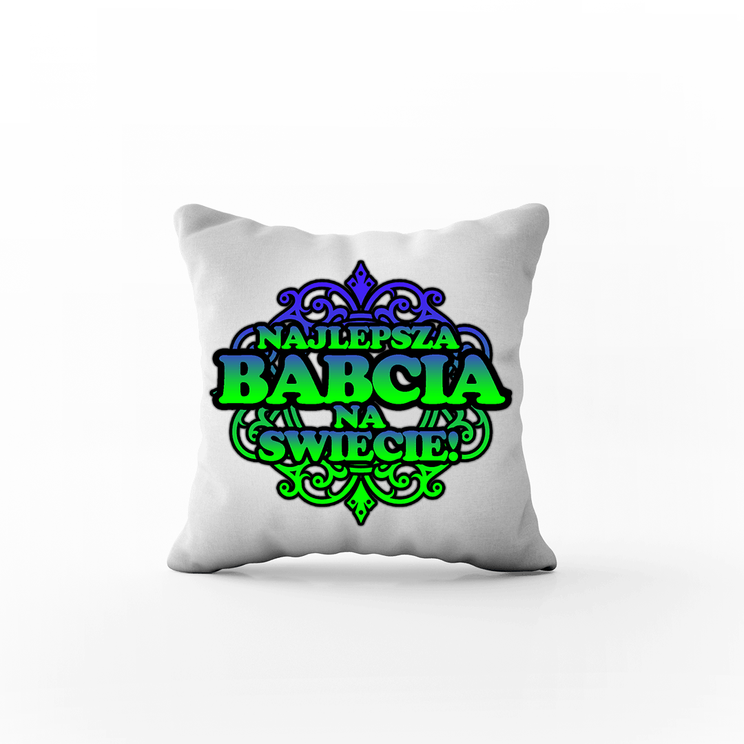 Poduszka na prezent dla babci - Mejkmi - Personalizowane Prezenty Dla Twoich Bliskich!