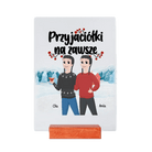 Personalizowane Szkiełko - Przyjaciółki na zawsze - Mejkmi - Personalizowane Prezenty Dla Twoich Bliskich!
