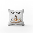 Poduszka Personalizowana - Psia Mama - dla miłośniczki Psów - Mejkmi - Personalizowane Prezenty Dla Twoich Bliskich!
