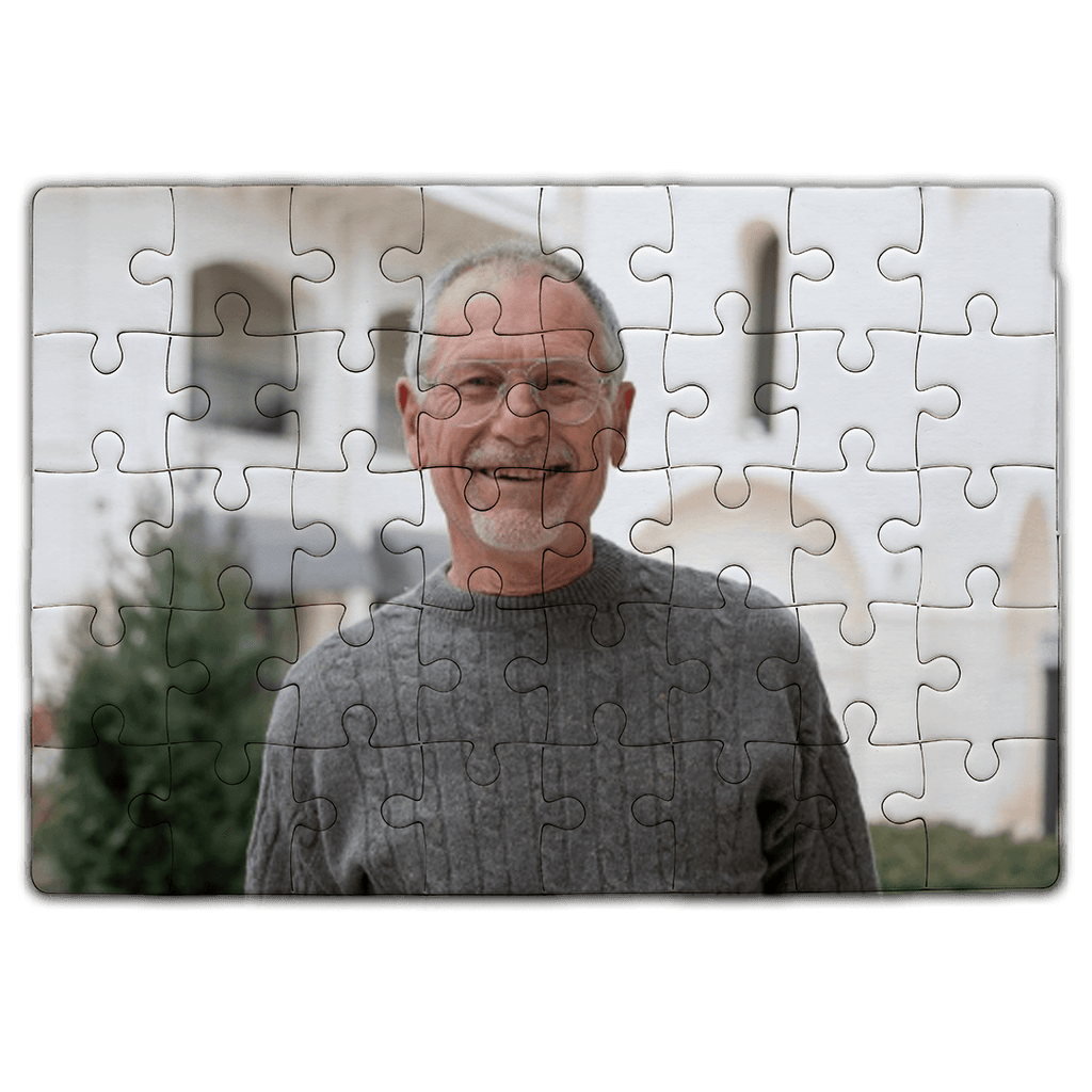 Personalizowane Puzzle dla dziadka ze zdjęciem - Mejkmi - Personalizowane Prezenty Dla Twoich Bliskich!