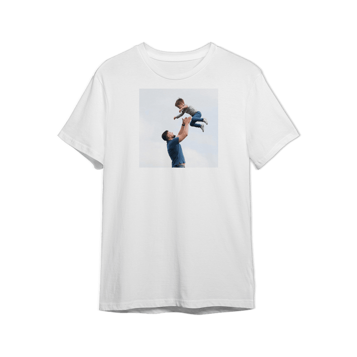 Koszulka na Dzień Ojca ze zdjęciem - Mejkmi - Personalizowane Prezenty Dla Twoich Bliskich!