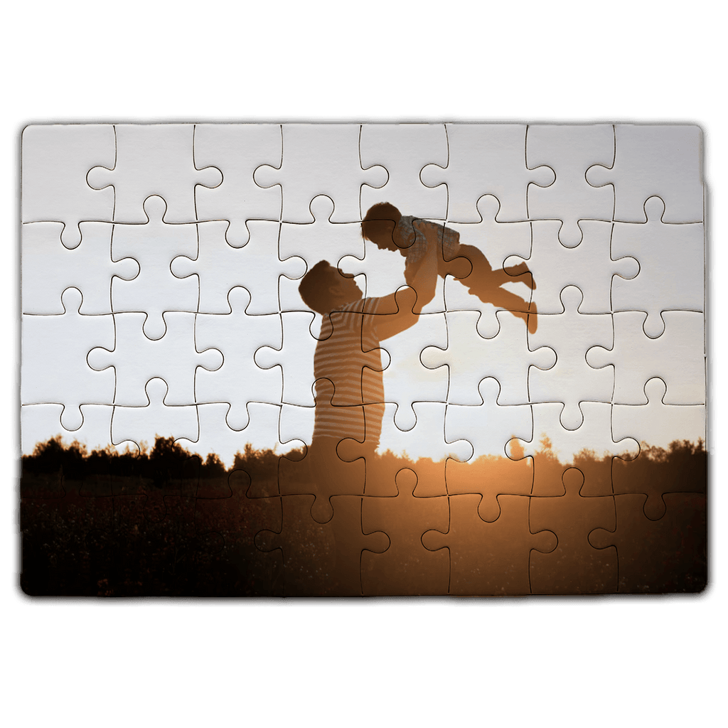 Puzzle na Dzień Ojca ze zdjęciem - Mejkmi - Personalizowane Prezenty Dla Twoich Bliskich!