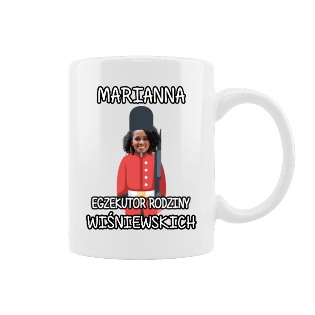 Personalizowany kubek dla mamy egzekutor - Mejkmi - Personalizowane Prezenty Dla Twoich Bliskich!
