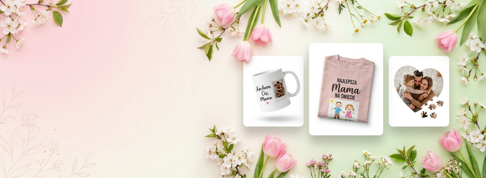 Hero Banner Dzień Matki 2026 - MejkMi personalizowane prezenty