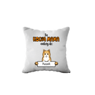 Poduszka Personalizowana - Ta Kocia Mama należy do - Mejkmi - Personalizowane Prezenty Dla Twoich Bliskich!