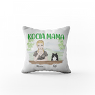 Poduszka Personalizowana - Kocia Mama - Mejkmi - Personalizowane Prezenty Dla Twoich Bliskich!