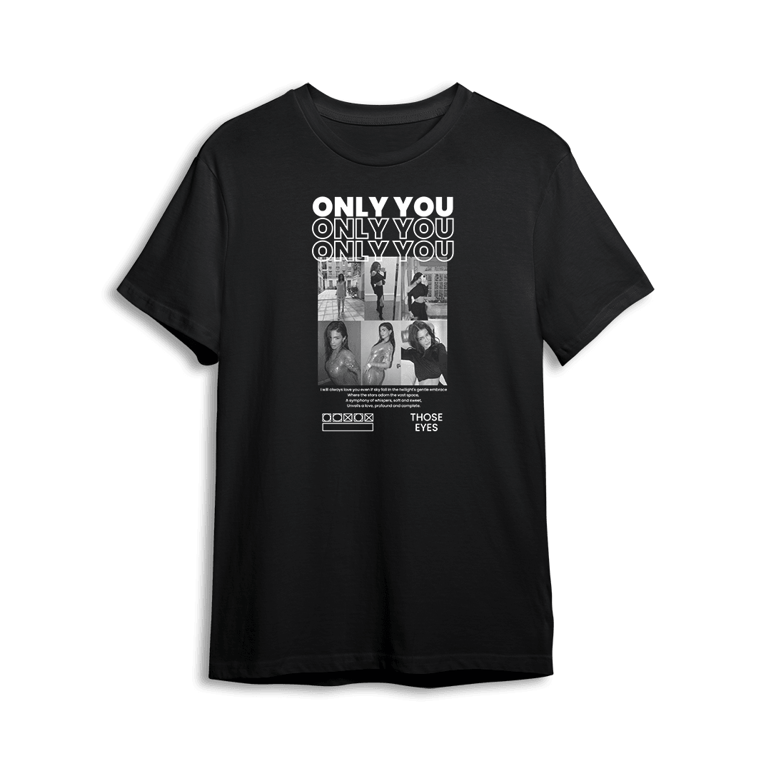 Personalizowana Koszulka Only You dla twojej przyjaciółki! - Mejkmi - Personalizowane Prezenty Dla Twoich Bliskich!