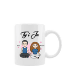 Kubek Personalizowany dla Par - Ty i Ja - Mejkmi - Personalizowane Prezenty Dla Twoich Bliskich!