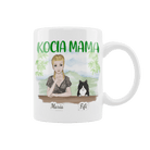 Kubek Personalizowany - Kocia Mama - Mejkmi - Personalizowane Prezenty Dla Twoich Bliskich!