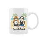 Kubek personalizowany - Summer Besties - dla przyjaciółek - Mejkmi - Personalizowane Prezenty Dla Twoich Bliskich!