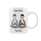 Kubek Personalzowany - Jaka Mama taka Córka - Mejkmi - Personalizowane Prezenty Dla Twoich Bliskich!