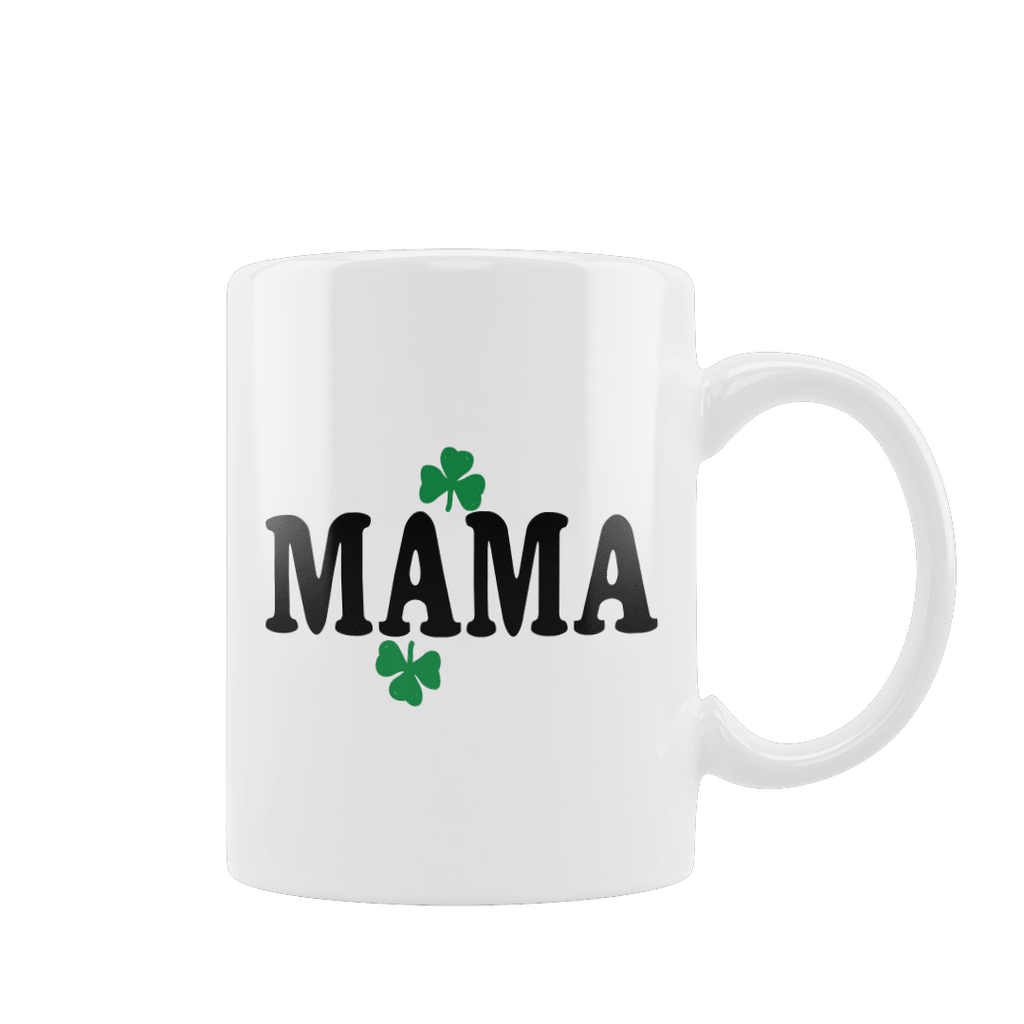 Kubek z Napisem "Mama - Szczęście" - Mejkmi - Personalizowane Prezenty Dla Twoich Bliskich!