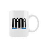 Kubek z Napisem "Mama - Wysoki Napis" - Mejkmi - Personalizowane Prezenty Dla Twoich Bliskich!