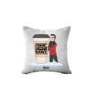 Personalizowana Poduszka - Życie jest lepsze z kubkiem kawy - Mejkmi - Personalizowane Prezenty Dla Twoich Bliskich!