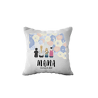 Personalizowana Poduszka - poduszka rodzinna matki z dziećmi do 4 osób - Mejkmi - Personalizowane Prezenty Dla Twoich Bliskich!