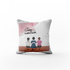 Personalizowana Poduszka - Miłość córki jest wieczna - dzień matki - Mejkmi - Personalizowane Prezenty Dla Twoich Bliskich!