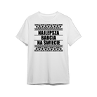 Koszulka NAJLEPSZA BABCIA - na prezent - Mejkmi - Personalizowane Prezenty Dla Twoich Bliskich!