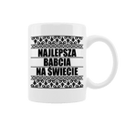 Najlepsza babcia kubek - prezent dla babci - Mejkmi - Personalizowane Prezenty Dla Twoich Bliskich!