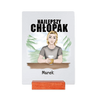 Personalizowane Szkiełko - Najlepszy Chłopak z drinkiem - Mejkmi - Personalizowane Prezenty Dla Twoich Bliskich!