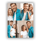 Obraz na płótnie kolaż zdjęć dla chłopaka - Mejkmi - Personalizowane Prezenty Dla Twoich Bliskich!