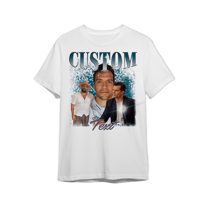 Personalizowana Koszulka - W stylu okładki płyty z Twoimi zdjęciami - Mejkmi - Personalizowane Prezenty Dla Twoich Bliskich!