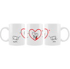 Personalizowany Kubek dla par z waszymi imionami na prezent - Mejkmi - Personalizowane Prezenty Dla Twoich Bliskich!