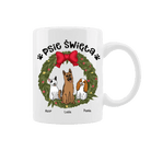 Personalizowany kubek - Psie święta (do 3 psów) - Mejkmi - Personalizowane Prezenty Dla Twoich Bliskich!