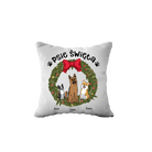 Personalizowana Poduszka - Psie święta (do 3 psów) - Mejkmi - Personalizowane Prezenty Dla Twoich Bliskich!