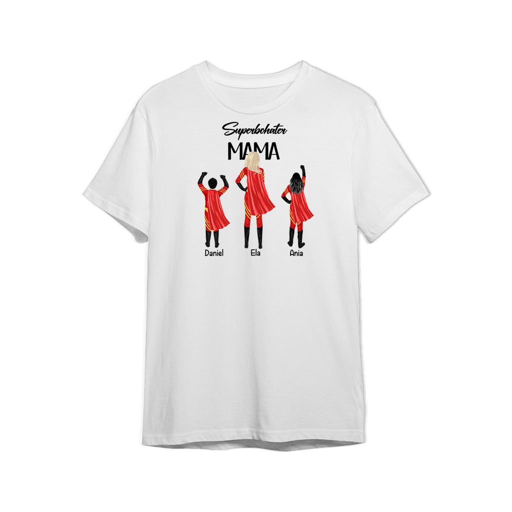 Mama superbohater - Koszulka Personalizowana - Mejkmi - Personalizowane Prezenty Dla Twoich Bliskich!