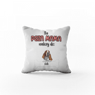 Poduszka Personalizowana - Ta Psia Mama Należy do - Mejkmi - Personalizowane Prezenty Dla Twoich Bliskich!