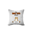 Poduszka Personalizowana - Ten Koci Tata Należy do - Mejkmi - Personalizowane Prezenty Dla Twoich Bliskich!