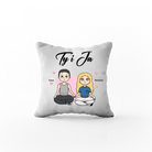 Poduszka personalizowana dla Par - Ty i Ja - Mejkmi - Personalizowane Prezenty Dla Twoich Bliskich!