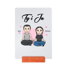 Personalizowane szkiełko dla Par - Ty i Ja - Mejkmi - Personalizowane Prezenty Dla Twoich Bliskich!