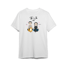 Koszulka Personalizowana dla Par - Ty i Ja (i kot) - Mejkmi - Personalizowane Prezenty Dla Twoich Bliskich!