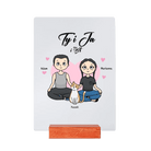 Personalizowane Szkiełko dla Par - Ty i Ja (i kot) - Mejkmi - Personalizowane Prezenty Dla Twoich Bliskich!