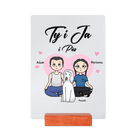 Personalizowane Szkiełko dla Par - Ty i Ja (i pies) - Mejkmi - Personalizowane Prezenty Dla Twoich Bliskich!