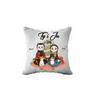 Personalizowana Poduszka - Ty i Ja i Koty Świąteczna Wersja - Mejkmi - Personalizowane Prezenty Dla Twoich Bliskich!