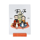 Personalizowane Szkiełko - Ty i Ja i Koty Świąteczna Wersja - Mejkmi - Personalizowane Prezenty Dla Twoich Bliskich!