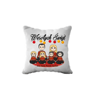 Personalizowana Poduszka - Wesołych świąt (do 6 osób) - Mejkmi - Personalizowane Prezenty Dla Twoich Bliskich!